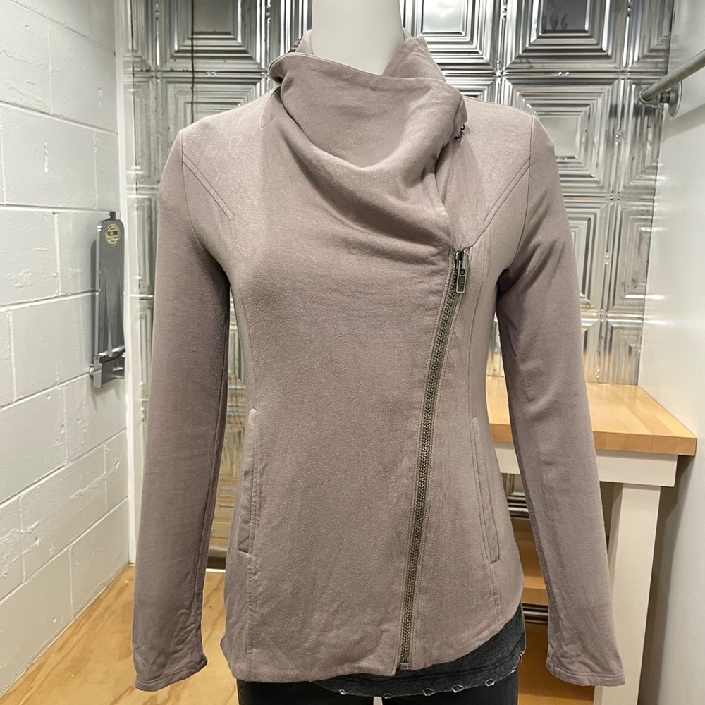 Helmut Lang Asymmetrical zip up